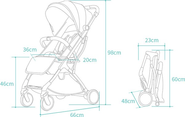Изображение товара Детская прогулочная коляска Labalu Dream D9 (бежевый)