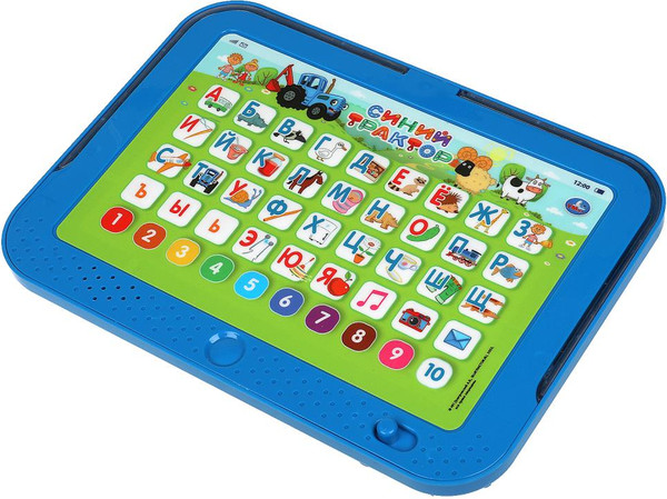 Изображение товара Развивающая игрушка Умка Обучающий планшет Синий Трактор / HT1399-R