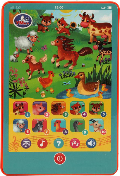 Изображение товара Развивающая игрушка Умка Обучающий планшет дружная ферма / HT1117-R32