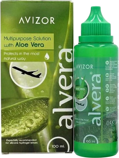 Изображение товара Раствор для линз Avizor AlVera (100мл)