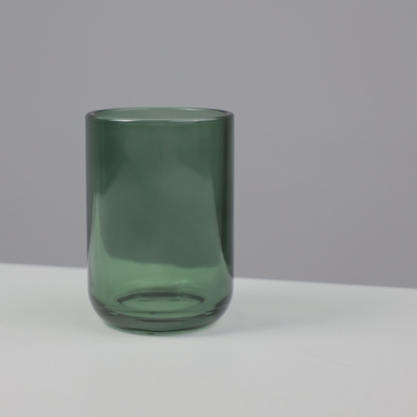 Изображение товара Стакан для зубной щетки и пасты AksHome Aura (темно-зеленый)