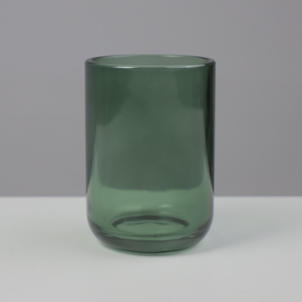 Изображение товара Стакан для зубной щетки и пасты AksHome Aura (темно-зеленый)