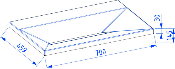 Изображение товара Умывальник Lauter Nelli 70 (черный кварц)