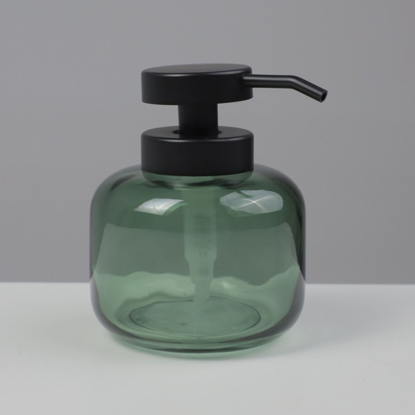 Изображение товара Дозатор для жидкого мыла AksHome Aura (темно-зеленый)