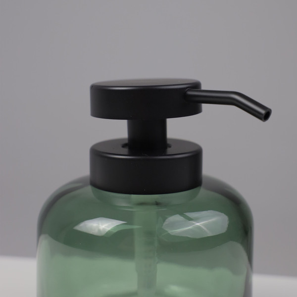 Изображение товара Дозатор для жидкого мыла AksHome Aura (темно-зеленый)