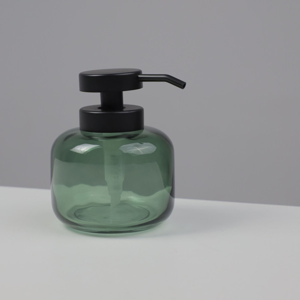 Изображение товара Дозатор для жидкого мыла AksHome Aura (темно-зеленый)