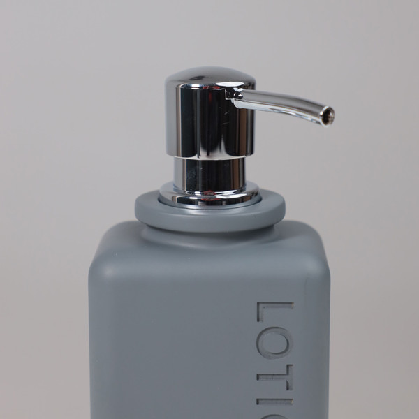 Изображение товара Дозатор для жидкого мыла AksHome Haven (серый)