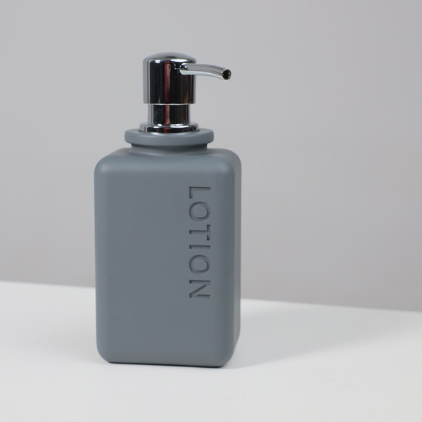 Изображение товара Дозатор для жидкого мыла AksHome Haven (серый)