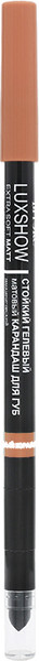 Изображение товара Карандаш для губ Витэкс Luxshow Стойкий гелевый матовый тон 02 бежевый коралл