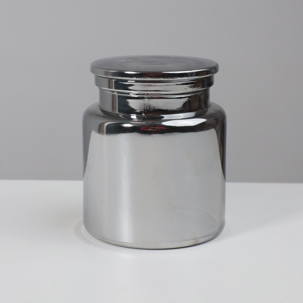 Изображение товара Банка в ванную AksHome Chroma (стекло/хром)