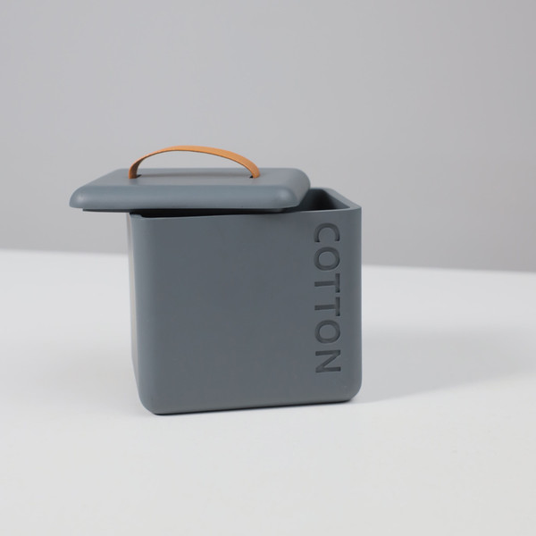 Изображение товара Органайзер для ватных дисков AksHome Haven (серый)