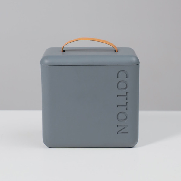 Изображение товара Органайзер для ватных дисков AksHome Haven (серый)