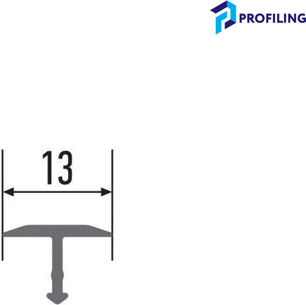 Изображение товара Профиль декоративный Profiling Projoint T-13мм (2.7м, блестящий)