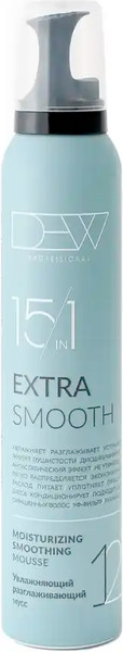 Изображение товара Мусс для укладки волос Dew Professional Увлажняющий Разглаживающий 15MSM/200 (200мл)