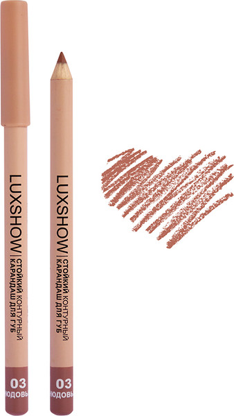 Изображение товара Карандаш для губ Витэкс Luxshow Стойкий контурный тон 03 Нюдовый