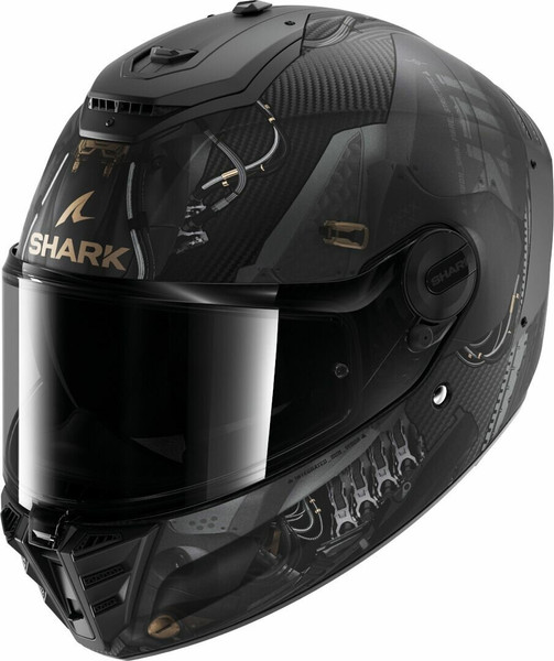 Изображение товара Мотошлем Shark Helmets Spartan Rs Carbon Xbot Mat (р. XL, карбон/черный матовый/бронзовый)