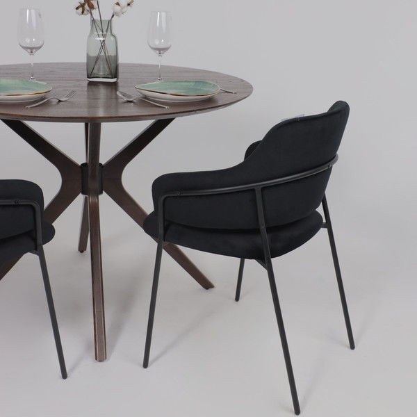 Изображение товара Обеденный стол Аврора Вегас D1100 (орех темный)