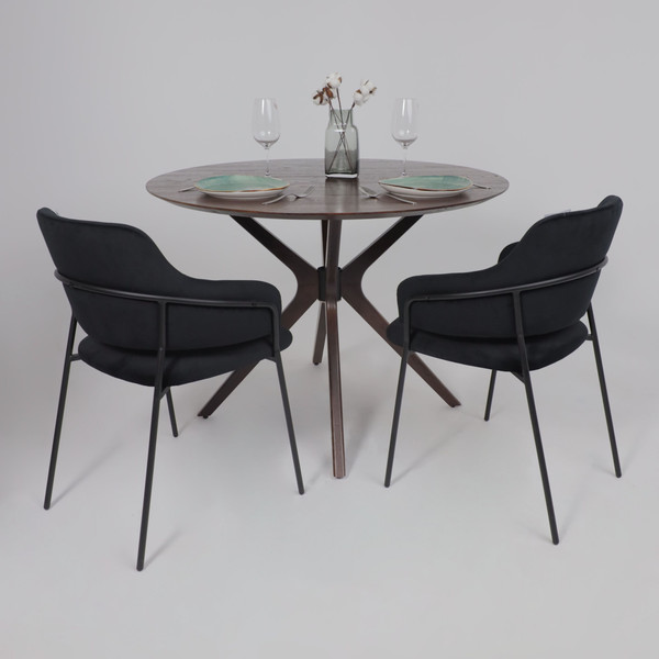 Изображение товара Обеденный стол Аврора Вегас D1100 (орех темный)