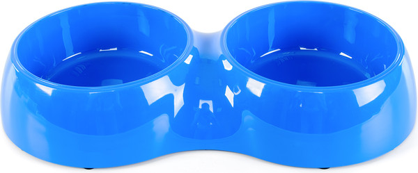 Изображение товара Набор мисок для животных ZooZooZoo на подставке SWT-6046-450 (синий)