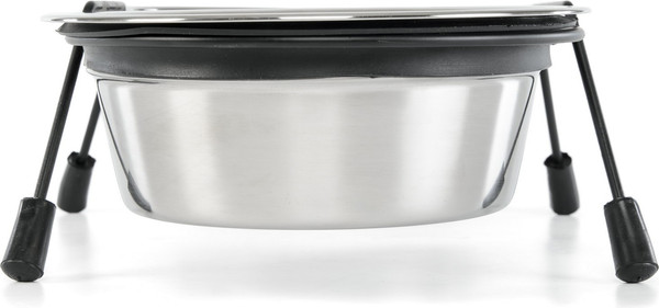 Изображение товара Набор мисок для животных ZooZooZoo на подставке SWT-6010-780 (черный)