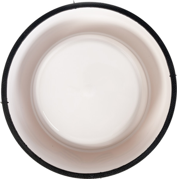 Изображение товара Миска для животных ZooZooZoo На подставке SWT-6045B-750 (L, белый/коричневый)