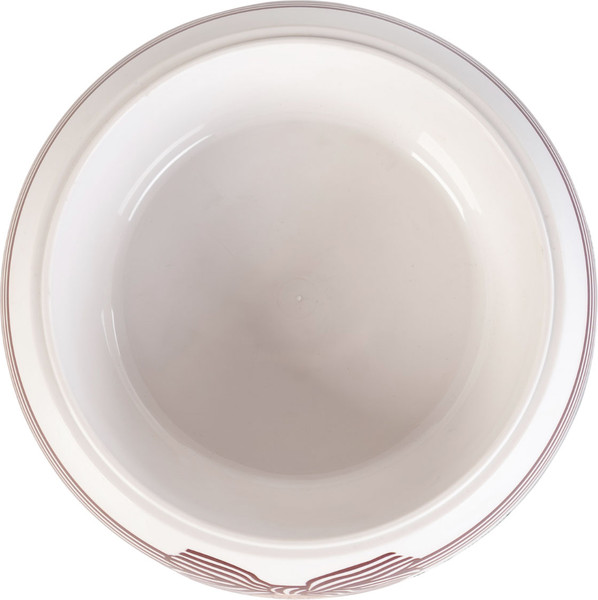 Изображение товара Миска для животных ZooZooZoo На подставке SWT-6045B-450 (M, белый/коричневый)