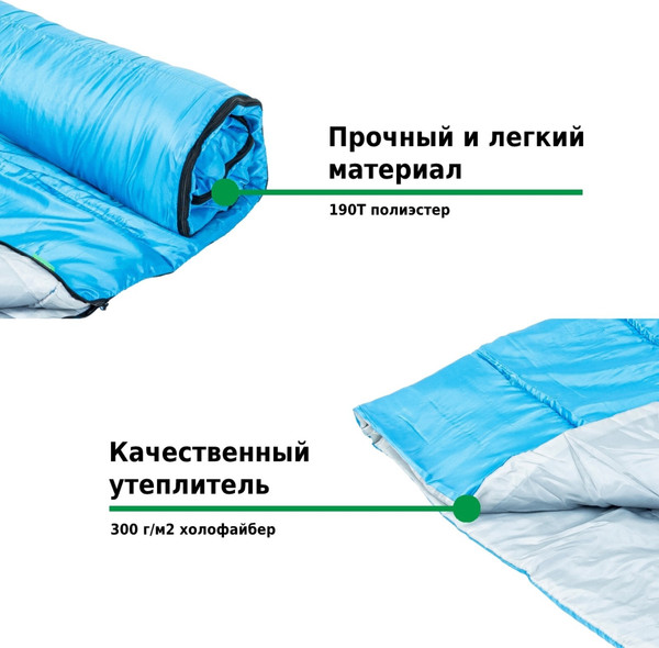 Изображение товара Спальный мешок Green Glade Comfort 200