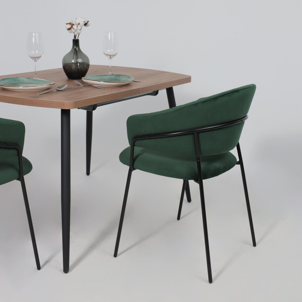 Изображение товара Стул Алвест AV 433 (изумрудный бархат H-30/черный)