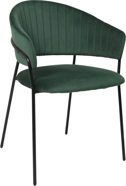 Изображение товара Стул Алвест AV 433 (изумрудный бархат H-30/черный)