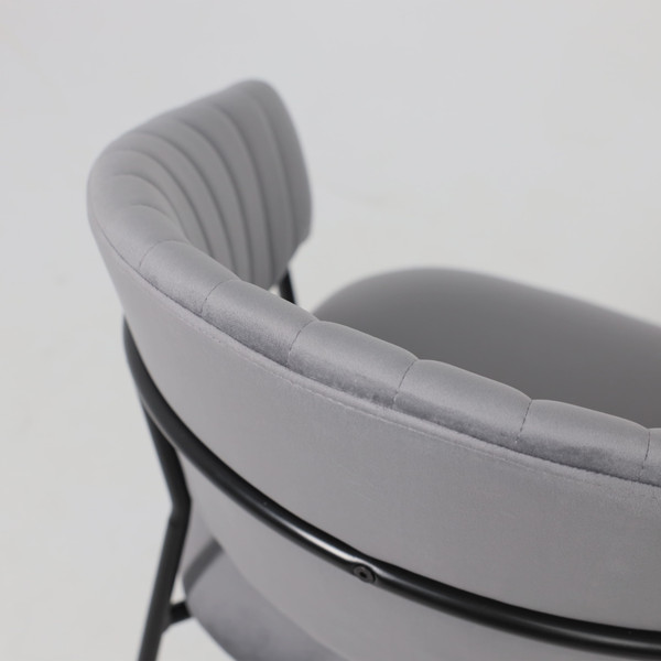 Изображение товара Стул Алвест AV 433 (темно-серый бархат H-15/черный)