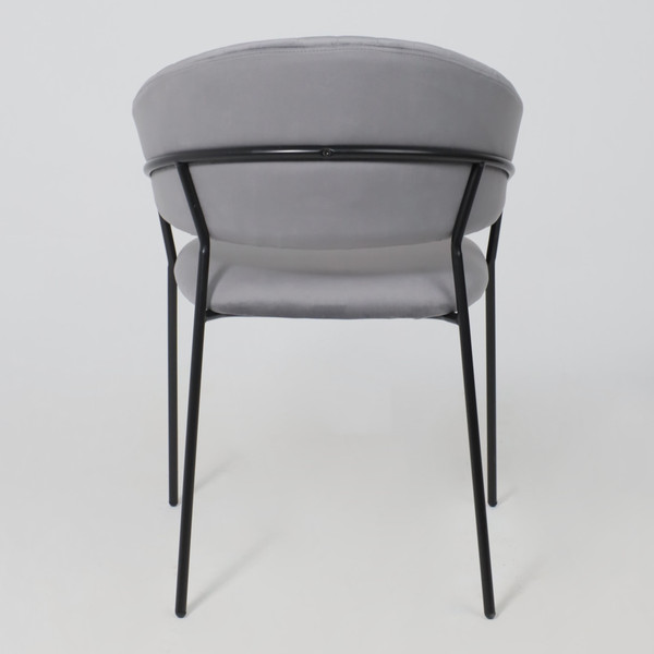 Изображение товара Стул Алвест AV 433 (темно-серый бархат H-15/черный)