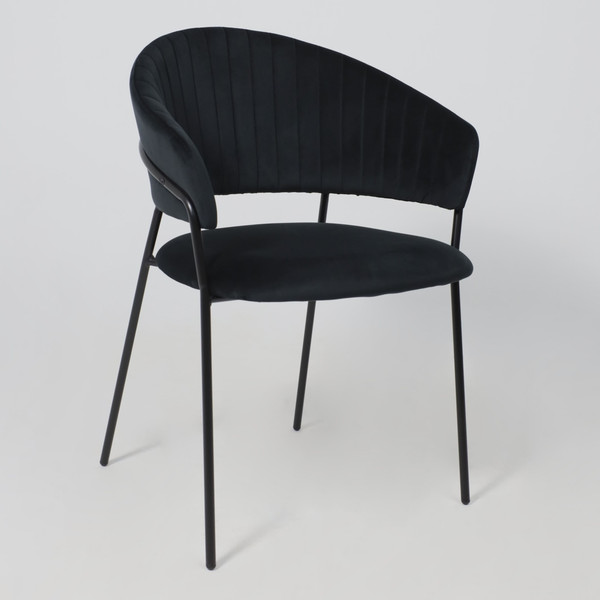 Изображение товара Стул Алвест AV 433 (черный бархат H-75/черный)