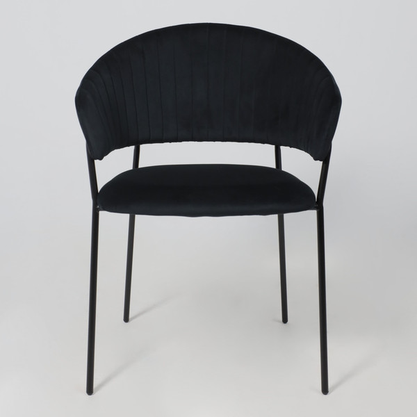 Изображение товара Стул Алвест AV 433 (черный бархат H-75/черный)