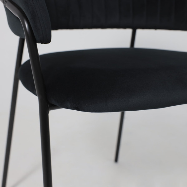 Изображение товара Стул Алвест AV 433 (черный бархат H-75/черный)