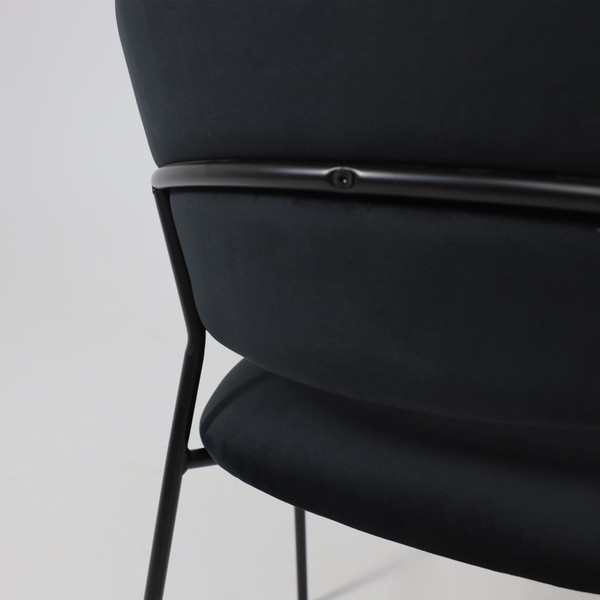 Изображение товара Стул Алвест AV 433 (черный бархат H-75/черный)