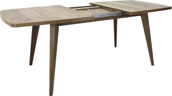 Изображение товара Обеденный стол Виста Бергамо 90x160/201 дуб олово/дуб олово ВС/433