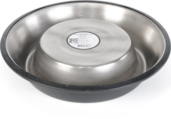 Изображение товара Миска для животных ZooZooZoo Лапка SWT-5022-1400 (черный)