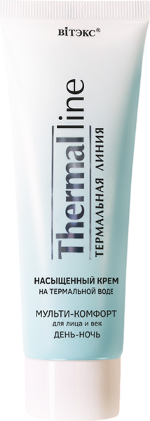 Изображение товара Крем для лица Витэкс Термальная линия Насыщ. мульти-комфорт для лица и век день-ночь (75мл)
