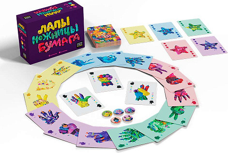 Изображение товара Настольная игра Cosmodrome Games Лапы, ножницы, бумага