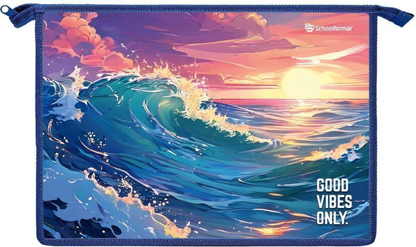 Изображение товара Папка для тетрадей Schoolformat Берег моря / ПТПМА4-БМ (голубой)