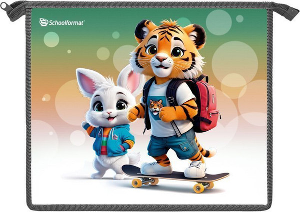 Изображение товара Папка для тетрадей Schoolformat Яркие зверята / ПТПМ1А5-ЯЗВ