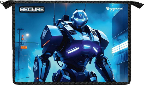 Изображение товара Папка для тетрадей Schoolformat Страж порядка / ПТПМА4-СП (синий)