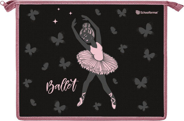Изображение товара Папка для тетрадей Schoolformat Балерина / ПТКМ1А5-Б (розовый)