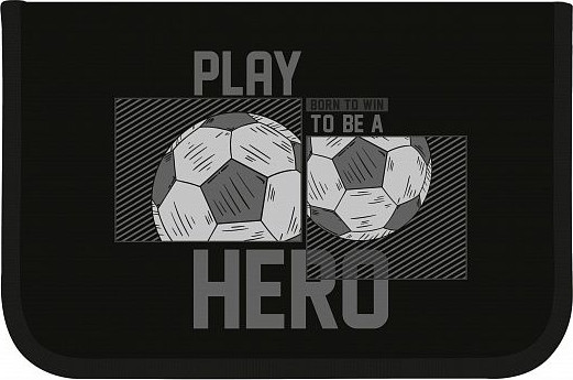 Изображение товара Пенал Schoolformat Герой футбола / ПТК1-ГФ (черный)