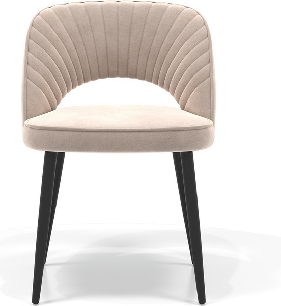 Изображение товара Стул Памир Новара F06 (светло-бежевый/черная опора)