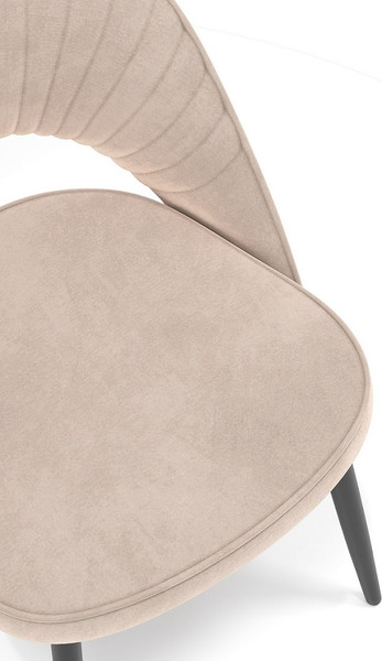 Изображение товара Стул Памир Новара F06 (светло-бежевый/черная опора)