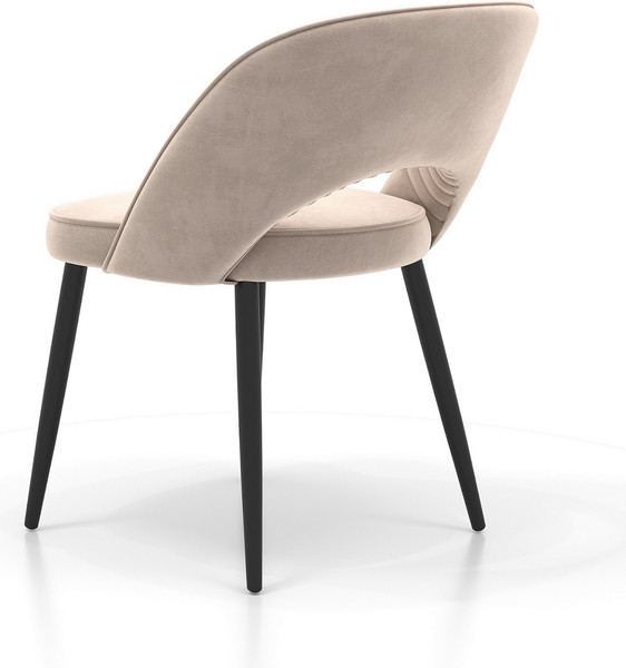 Изображение товара Стул Памир Новара F06 (светло-бежевый/черная опора)