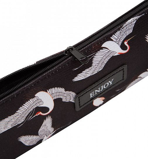 Изображение товара Пенал Creativiki Журавли / ПМКР-ЖУР (черный)