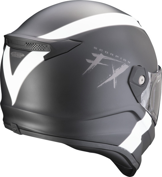 Изображение товара Мотошлем Scorpion Exo Covert-Fx Gallus (р. XL, черный матовый/белый)