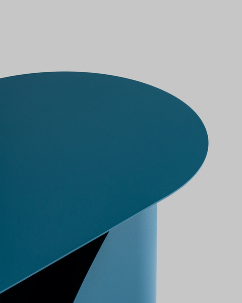 Изображение товара Журнальный столик Stool Group Yvaine / MT-104-1 DB-012 (синий)